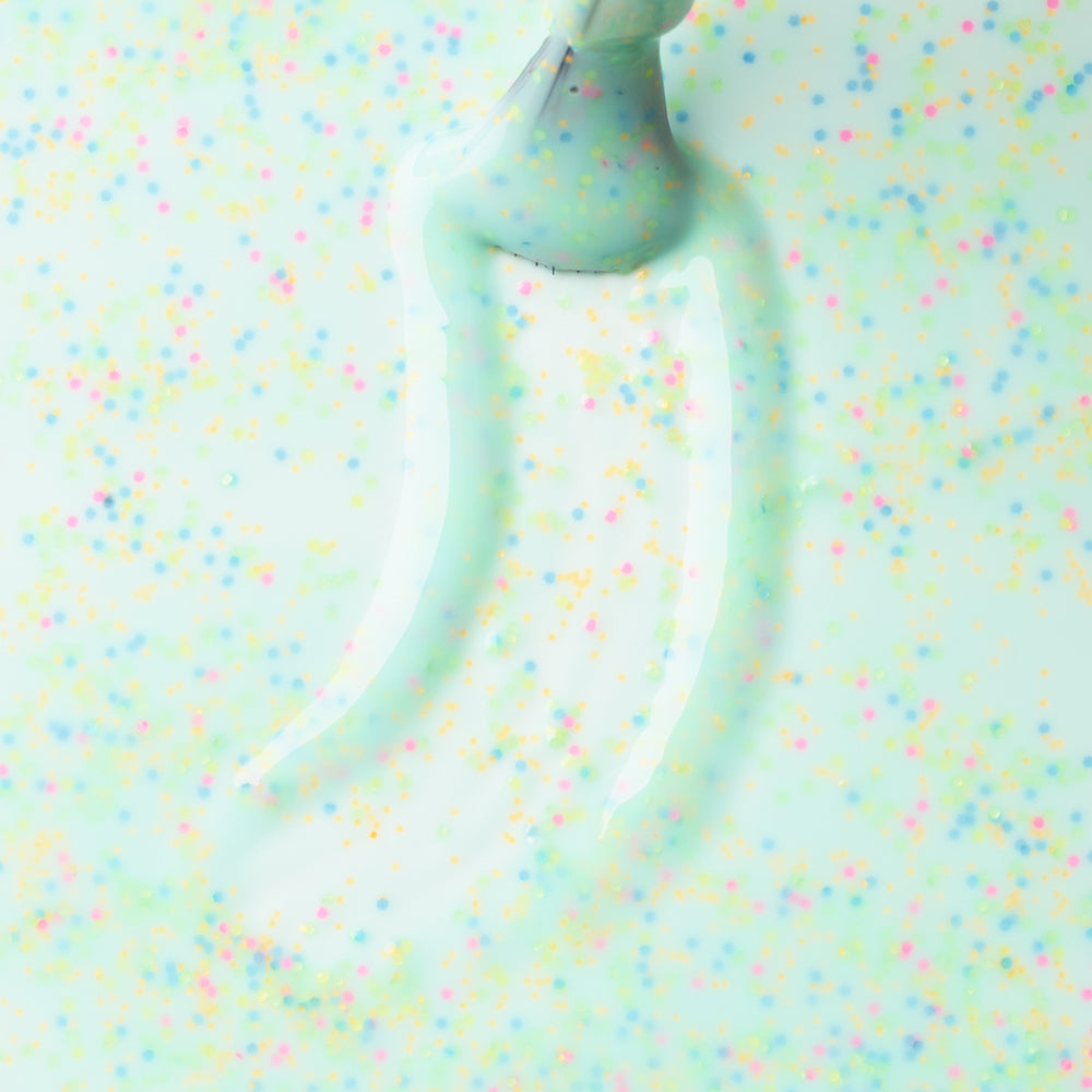 Lakier hybrydowy Creamy Green Dots