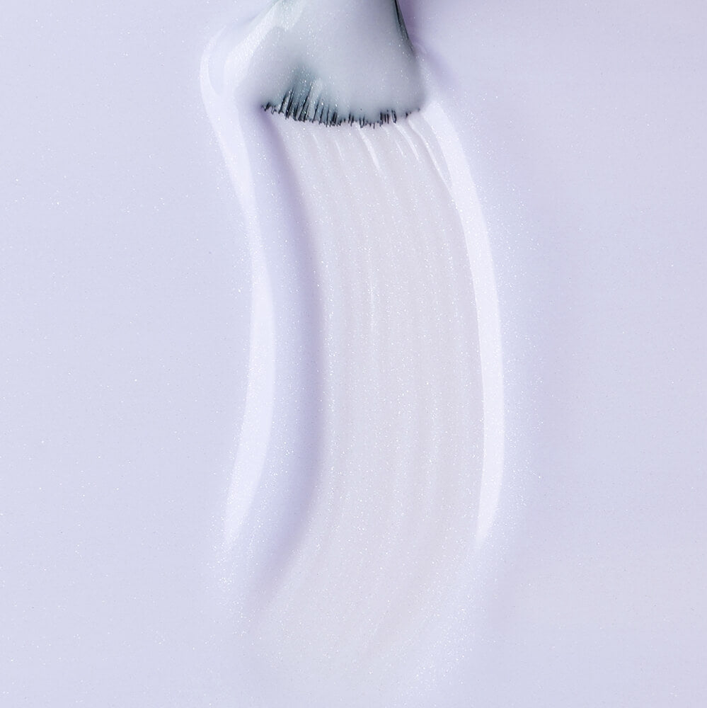 Lakier hybrydowy Sparkling Fleece White