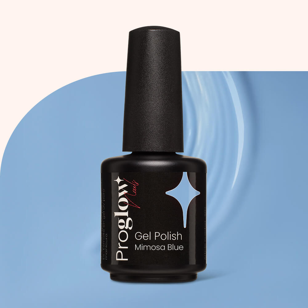 Gel Polish Shellac Mimosa Blue
