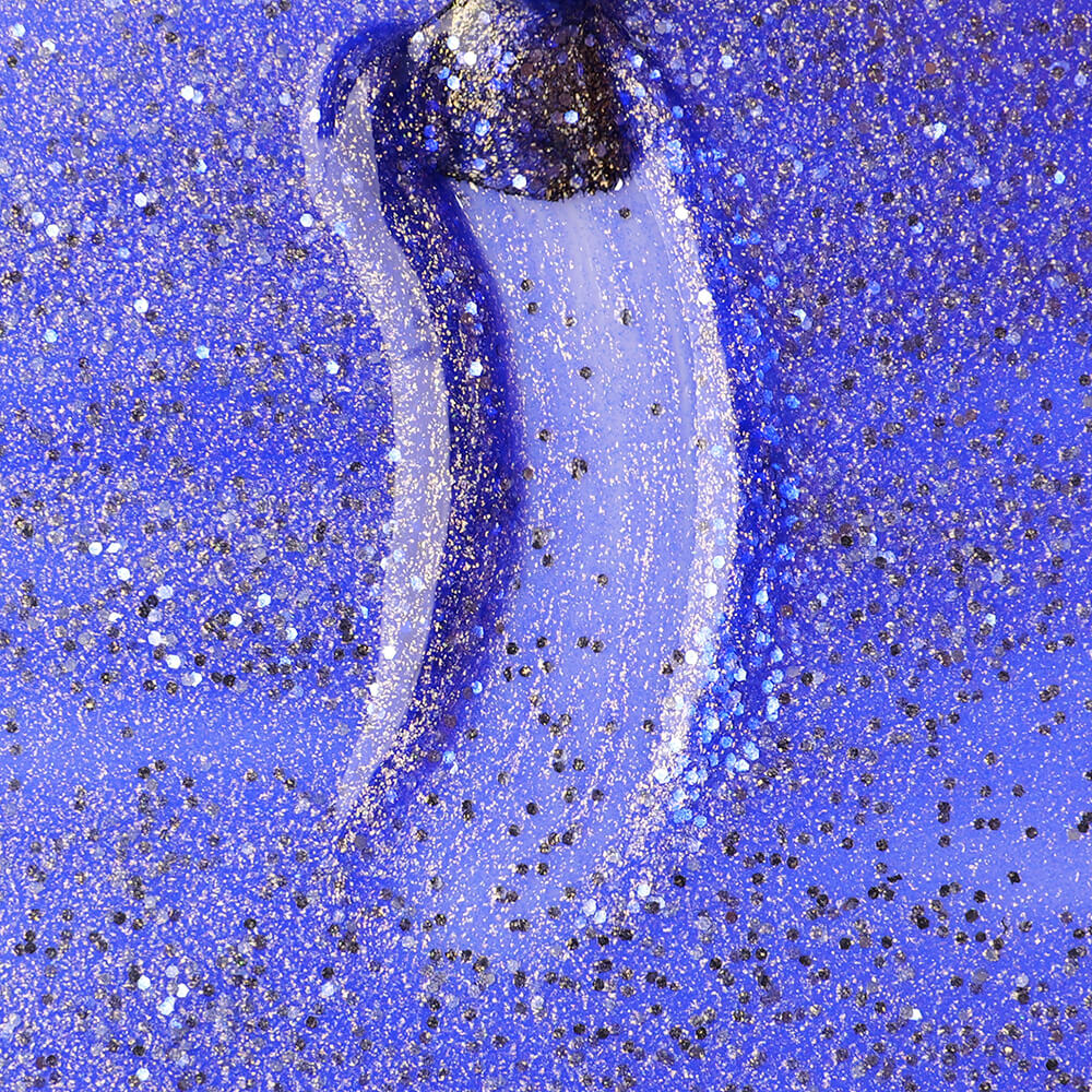 Lakier hybrydowy Amethyst Glitter