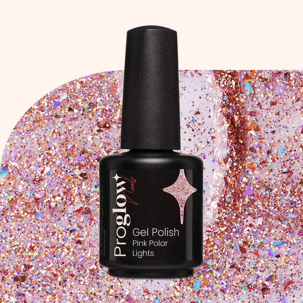 Lakier hybrydowy Gel Polish Pink Polar Lights