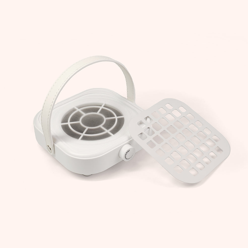 Kieszonkowy pochłaniacz pyłu do paznokci Pocket Nail Dust Collector White