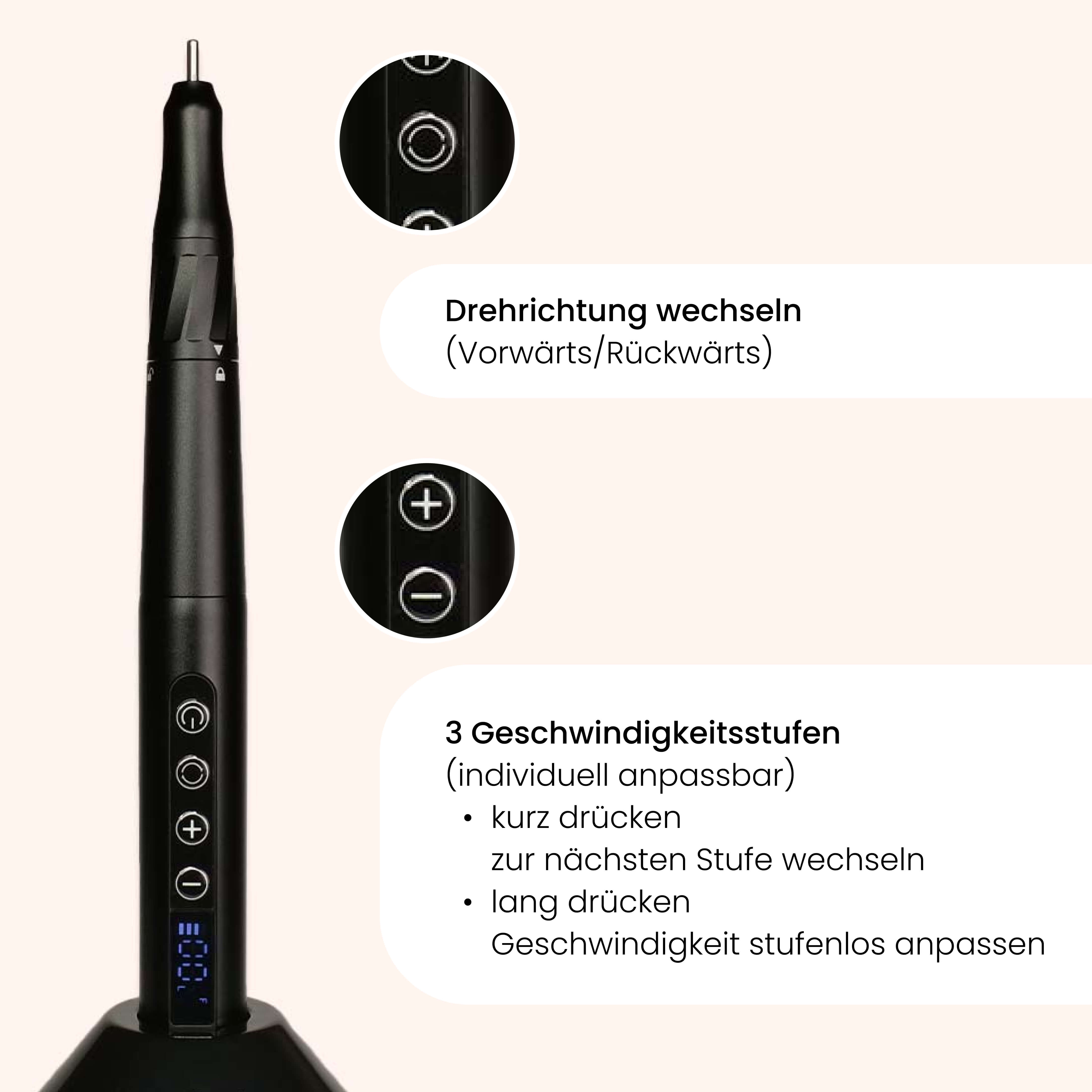 Frezarka do paznokci Nail Drill Slim Pro