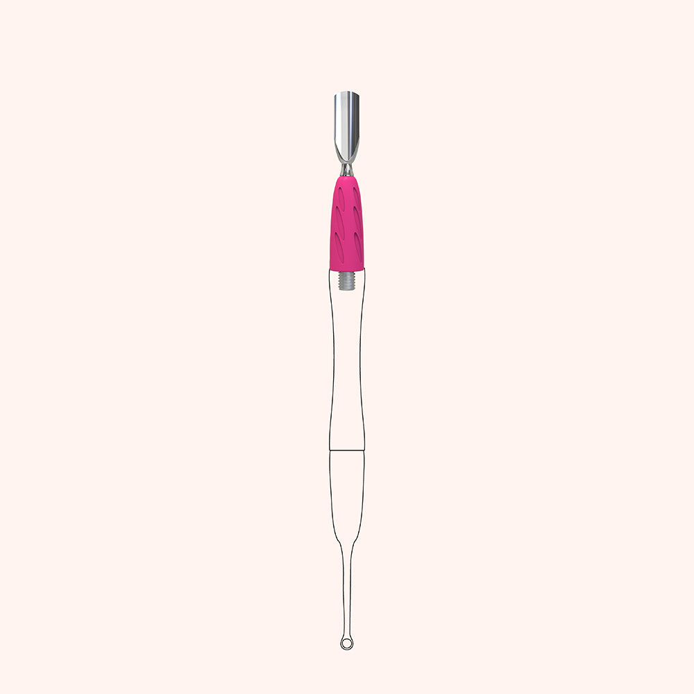 Staleks Combo UNIQ 16 Rounded Narrow Pusher