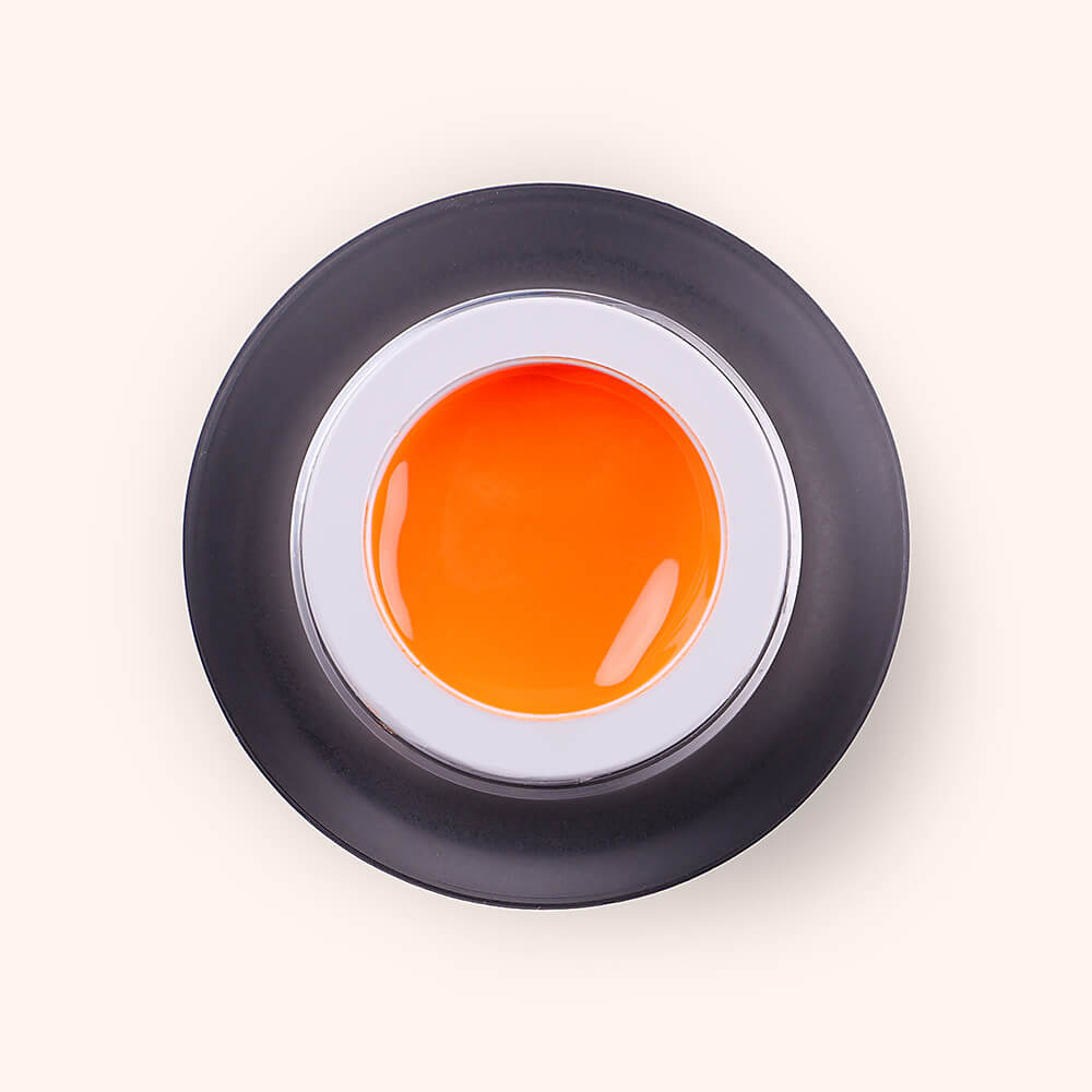 Lakier hybrydowy Ombré w słoiczku Lakier hybrydowy Neon Orange