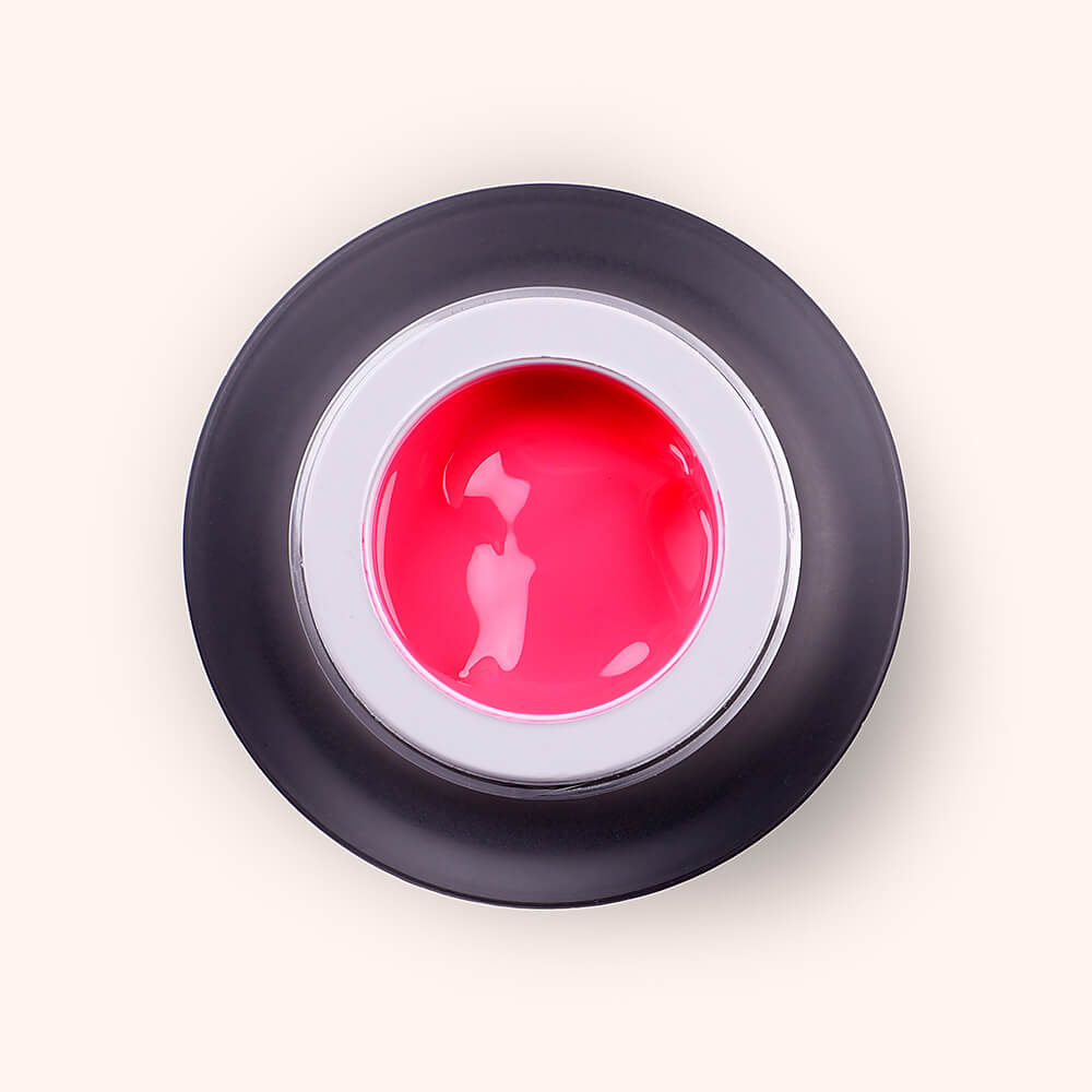 Lakier hybrydowy Ombré w słoiczku Neon Pink