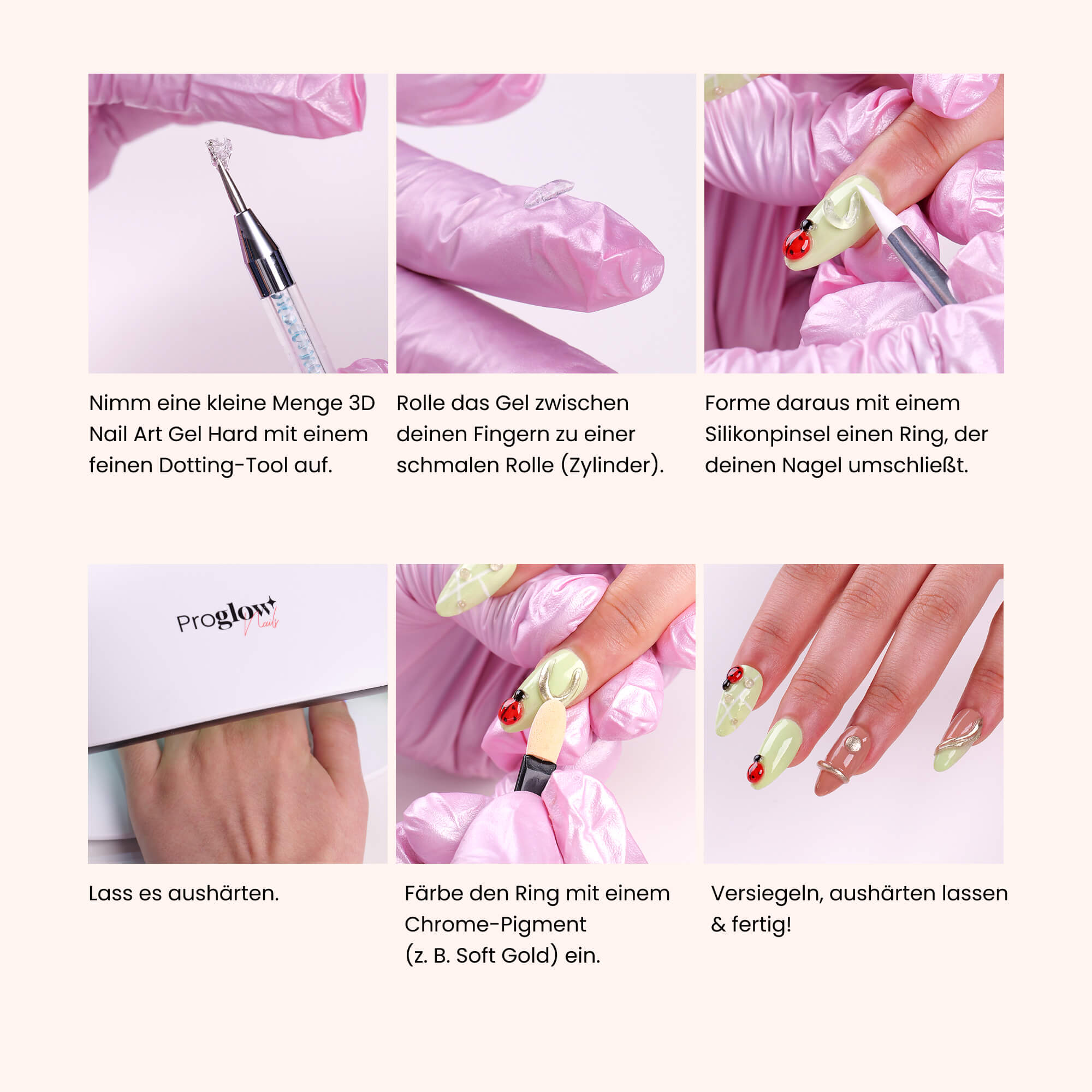 3D Nail Art Gel Hard