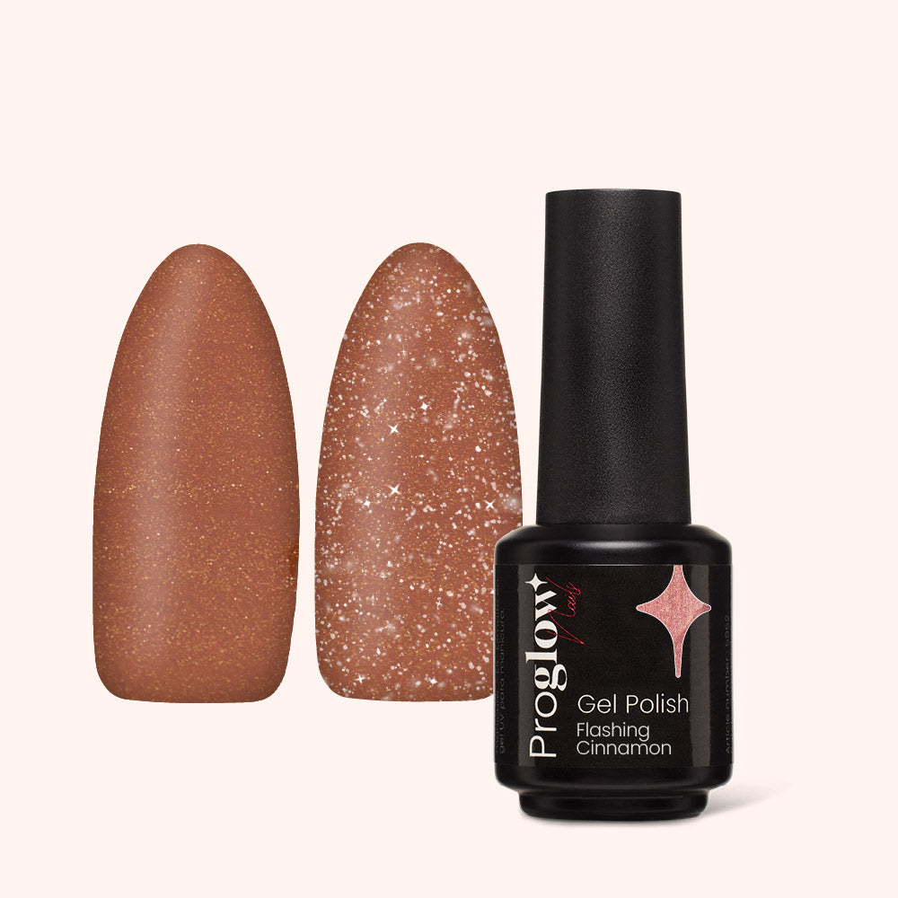 Lakier hybrydowy Flashing Cinnamon