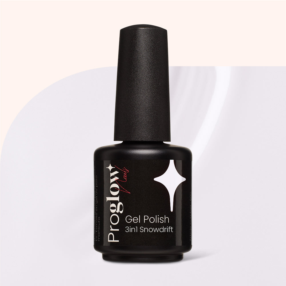Gel Polish Shellac 3in1 No Wipe Snowdrift