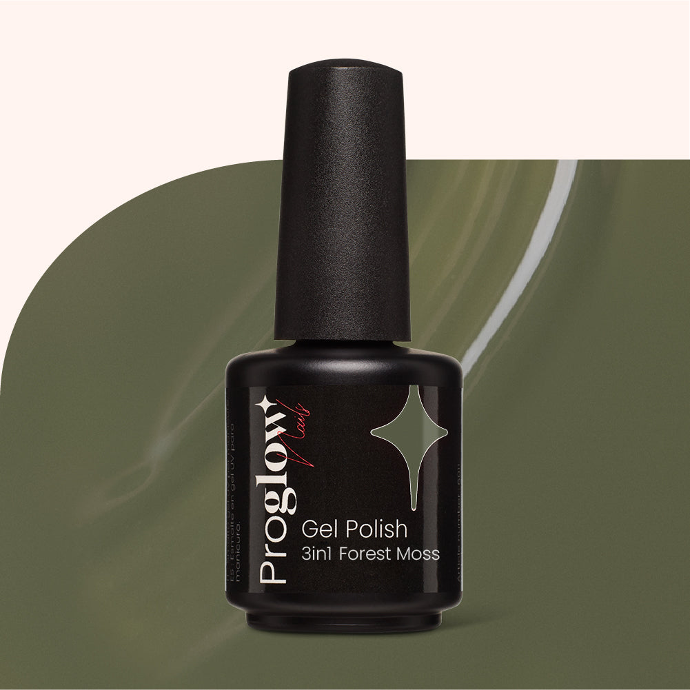 Gel Polish Shellac 3in1 No Wipe Forest Moss