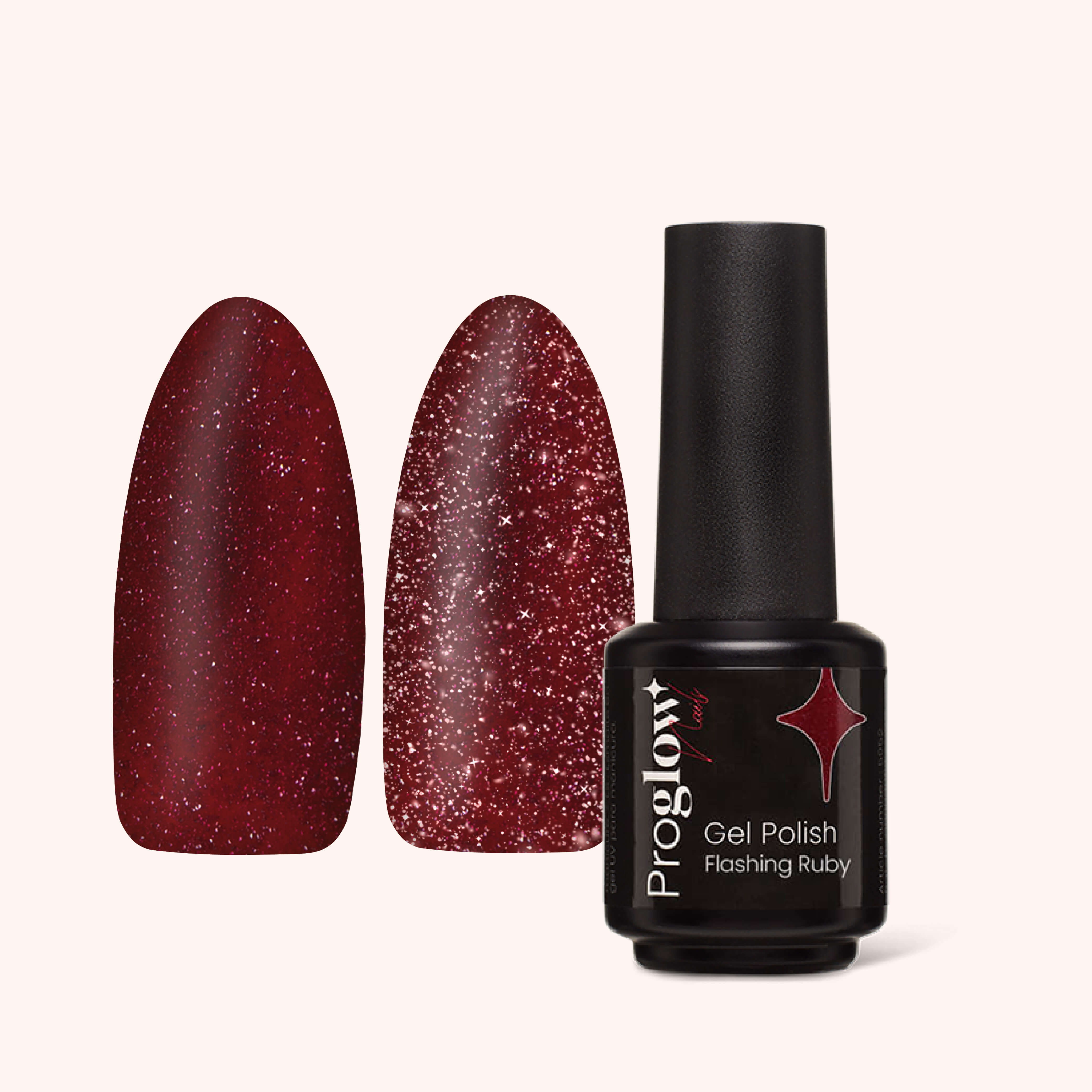 Lakier hybrydowy Flashing Ruby