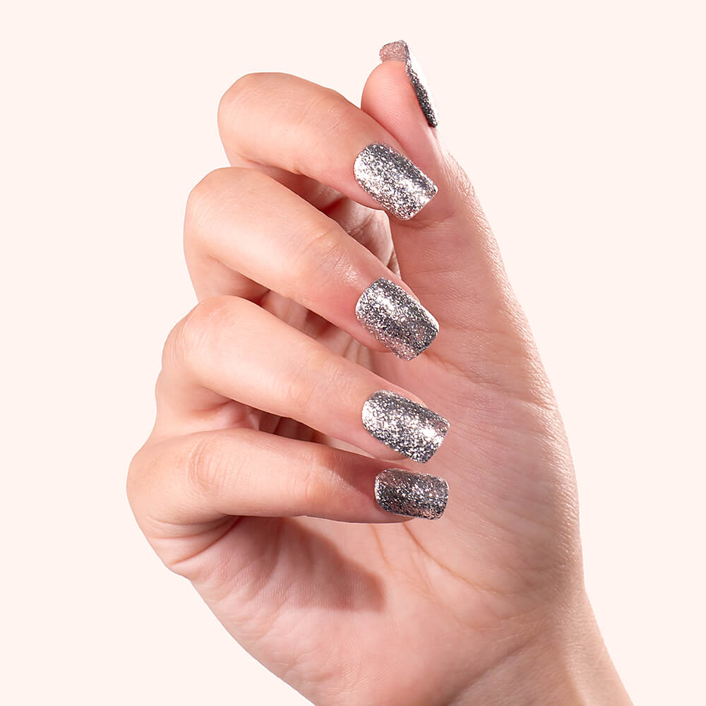 Lakier hybrydowy Gel Polish Platinum Silver
