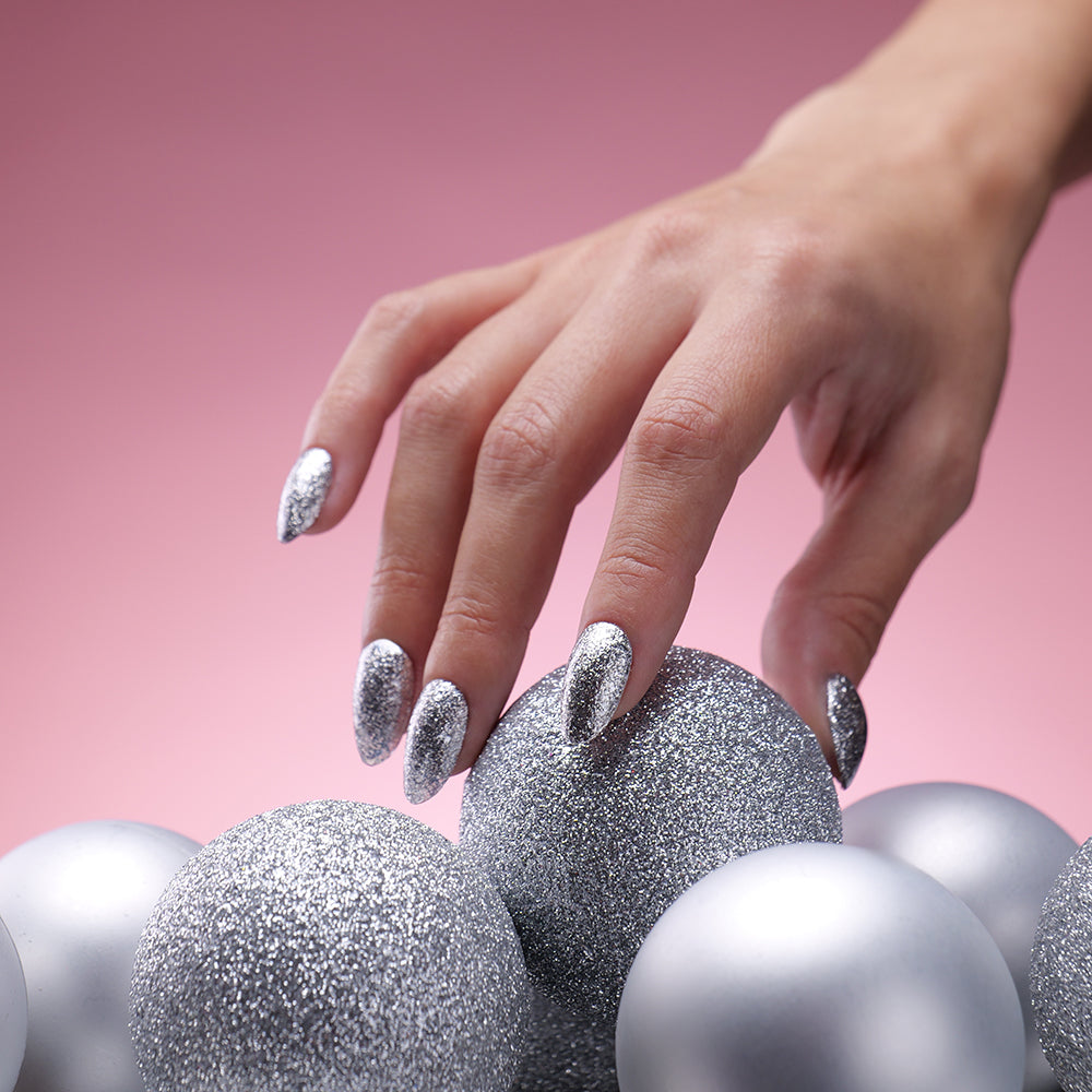 Lakier hybrydowy Gel Polish Platinum Silver