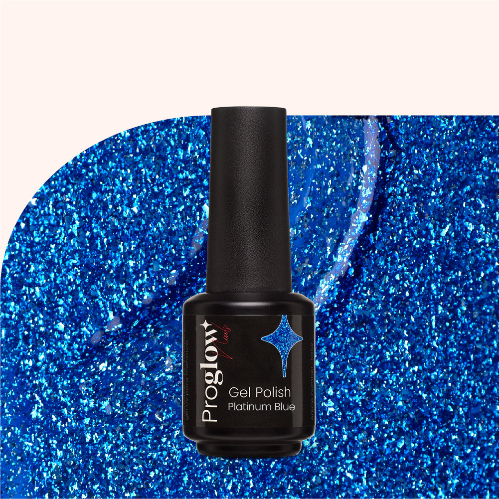 Lakier hybrydowy Platinum Blue
