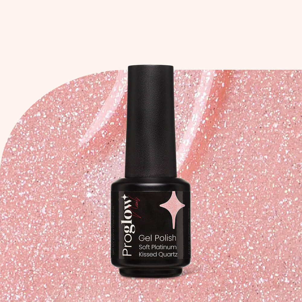 Lakier hybrydowy Gel Polish Soft Platinum Kissed Quartz