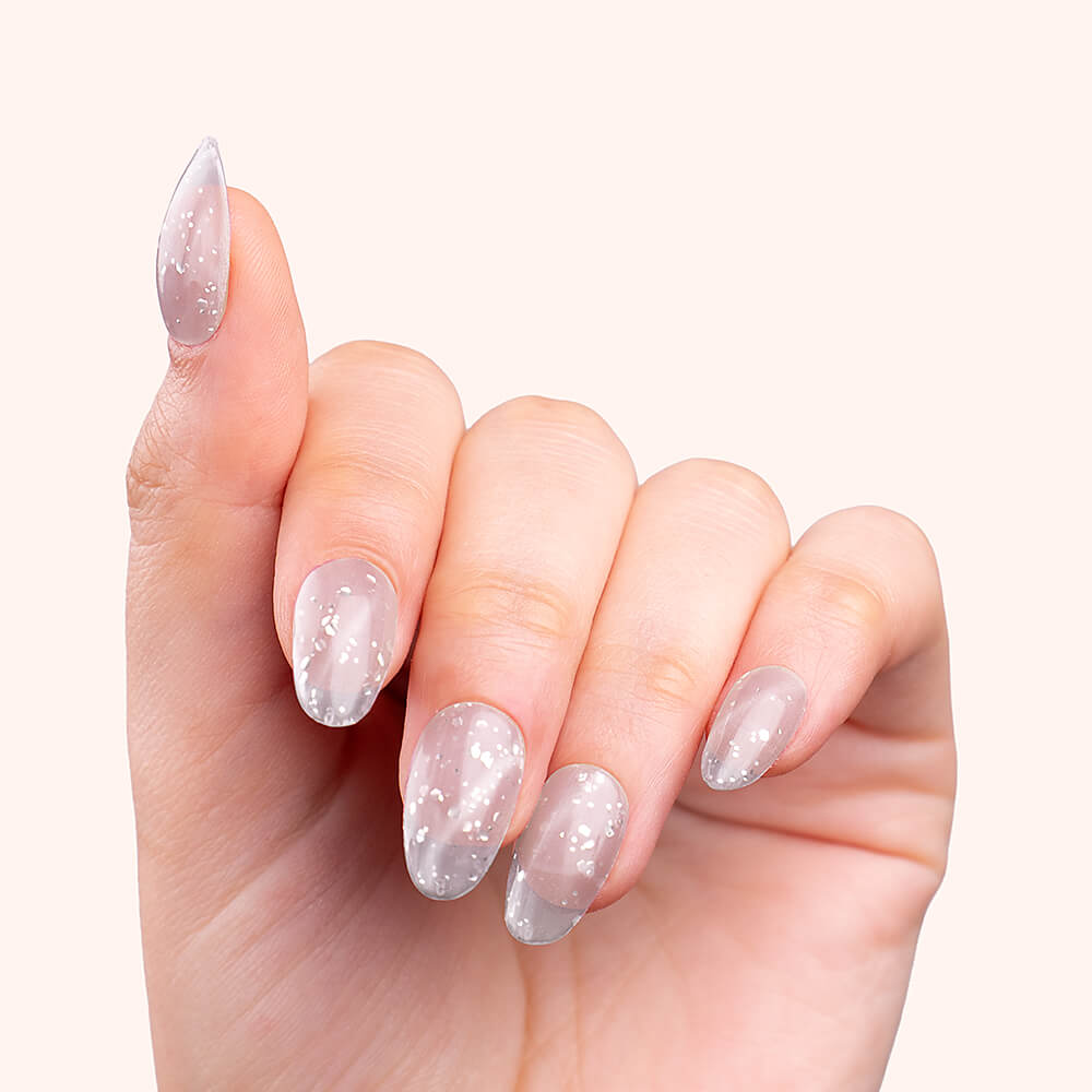 Lakier hybrydowy Cat Eye Silver Bubble
