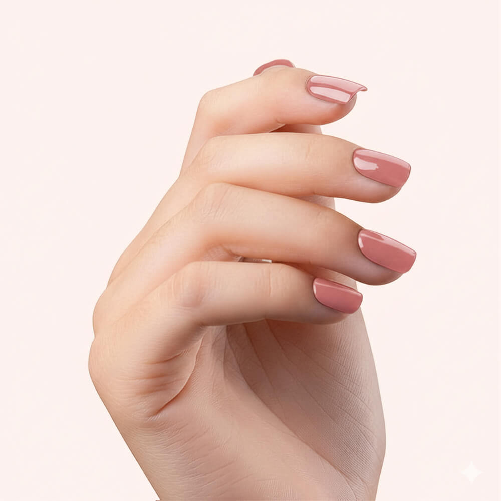 Gel Polish Shellac Rustic Rose