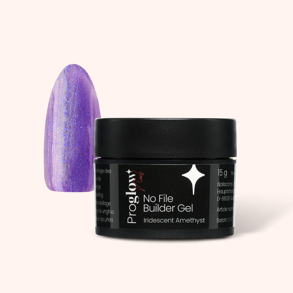 No File Builder Gel Iridescent Amethyst
