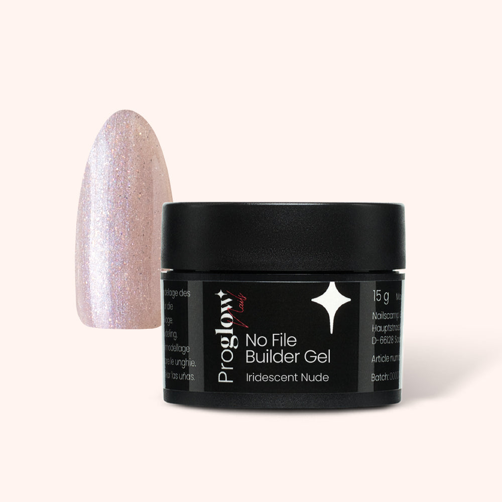 No File Builder Gel Iridescent Nude