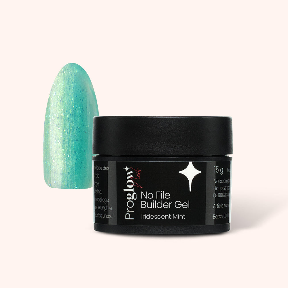 No File Builder Gel Iridescent Mint