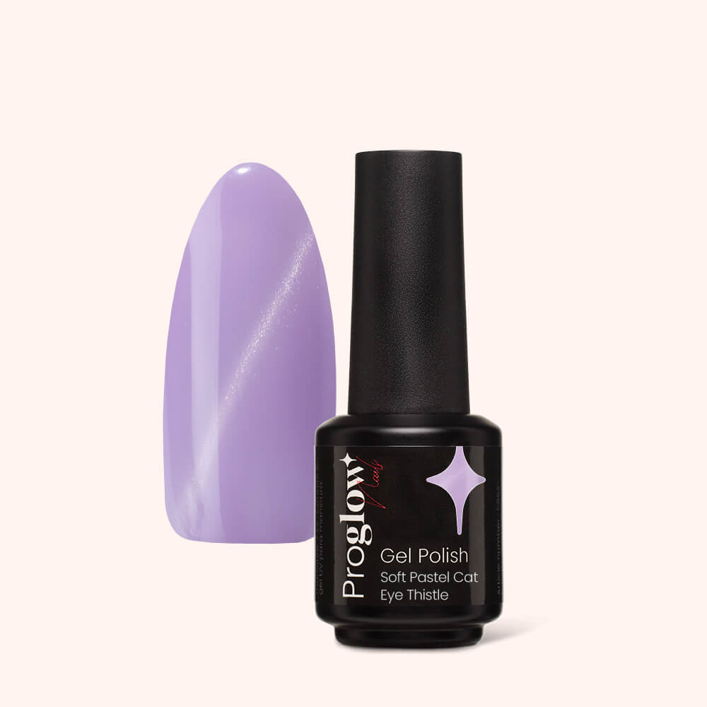 Lakier hybrydowy Soft Pastel Cat Eye Thistle