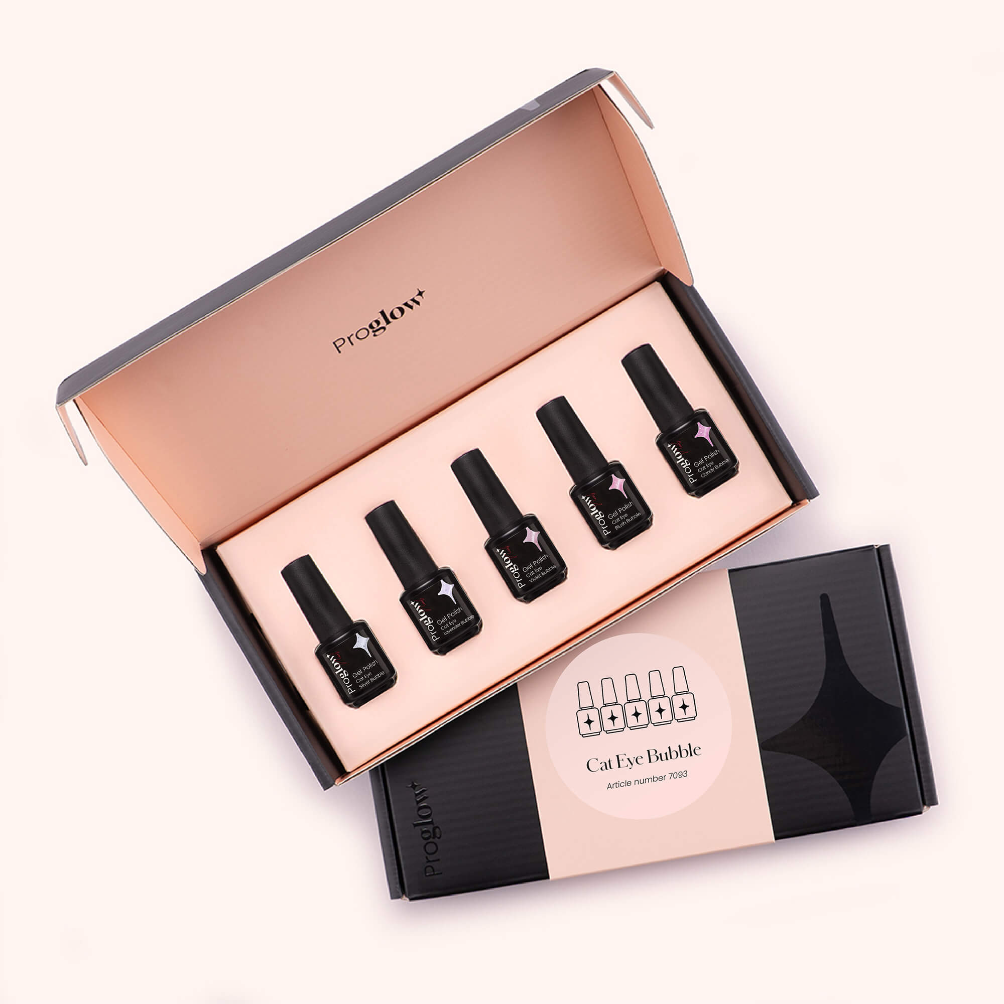 Cat Eye Bubble Gel Polish Set