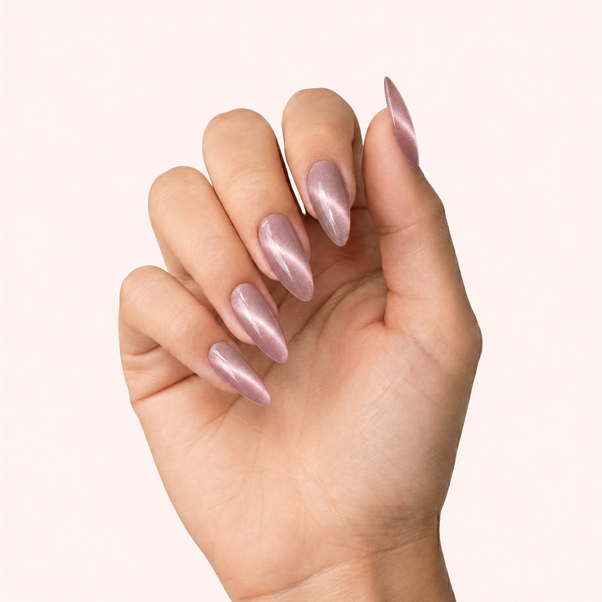 Lakier hybrydowy Cat Eye Nude Taupe
