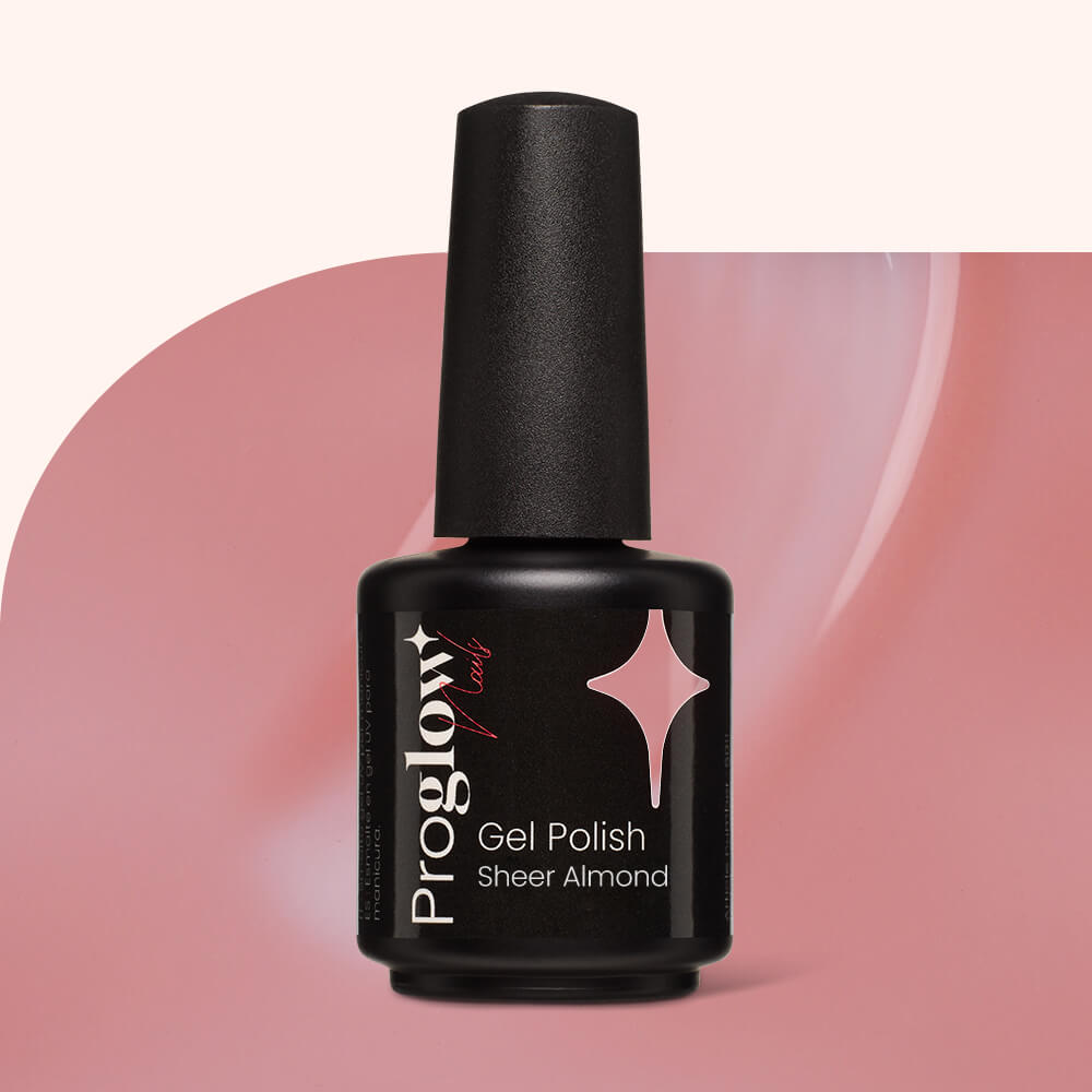 Gel Polish Shellac Sheer Almond