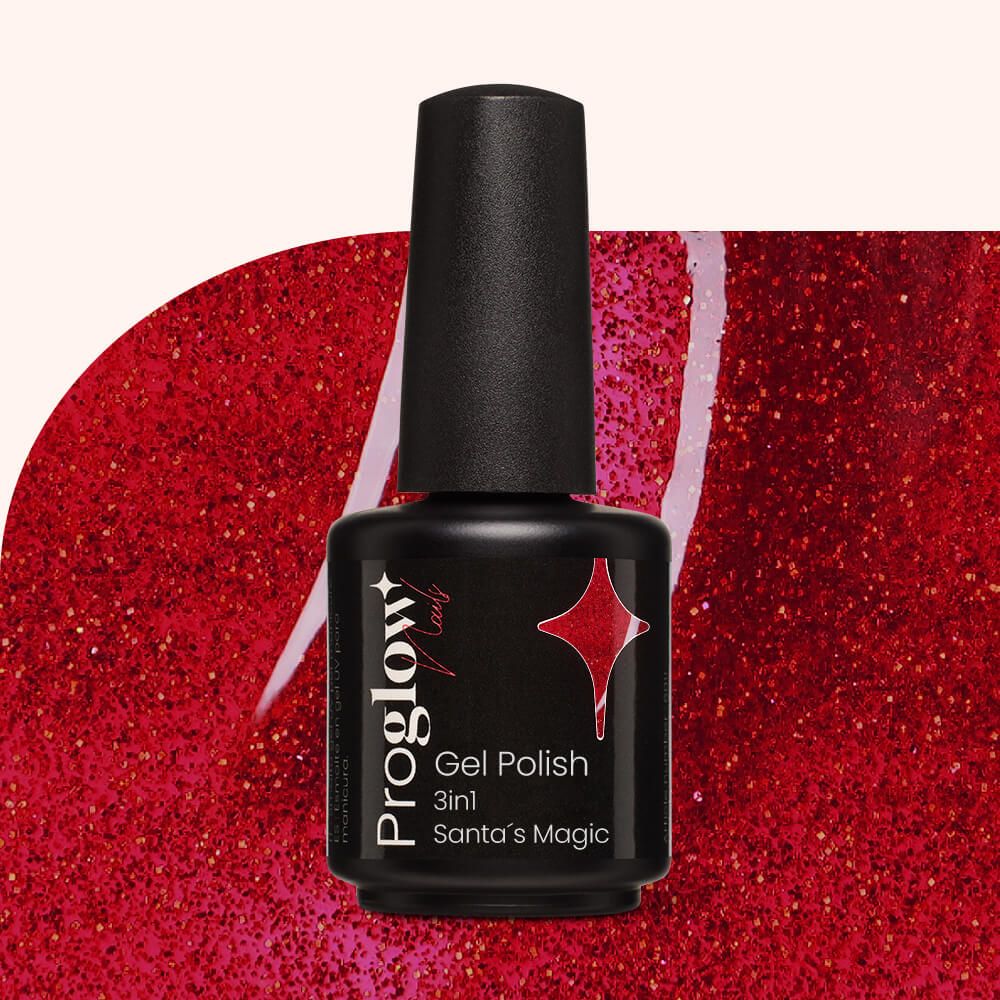 Gel Polish Shellac 3in1 No Wipe Santa's Magic