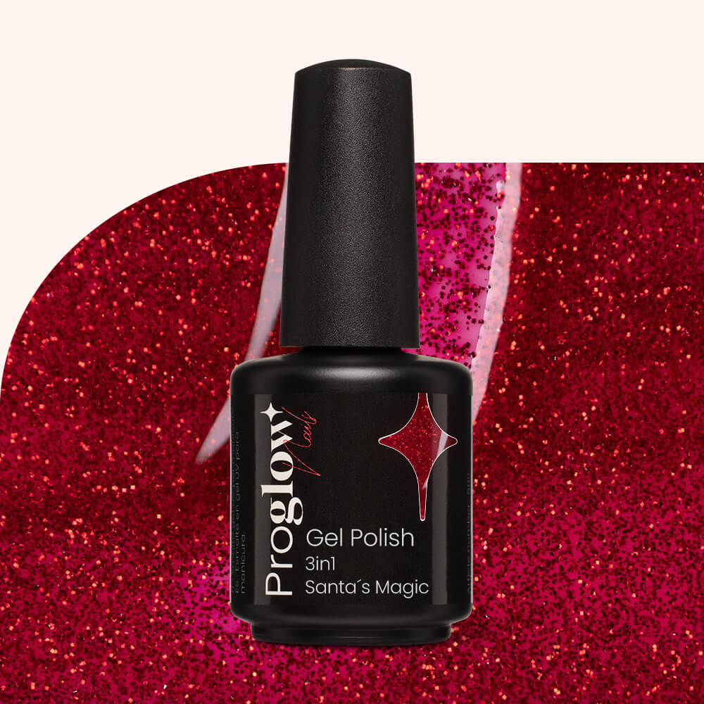 Gel Polish Shellac 3in1 No Wipe Santa's Magic