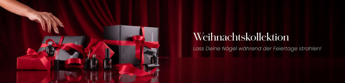 Weihnachtliche Shellac Farben 2026 von Proglow 